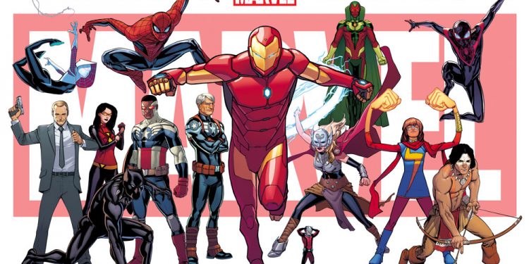 Todos los cómics anunciados por Marvel en la SDCC 2018.