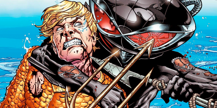 DC expone el traje de Black Manta en la San Diego Comic Con 2018