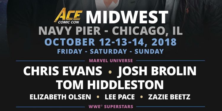 Chris Evans, Josh Brolin y Tom Hiddleston estarán en la ‘ACE Comic Con’.