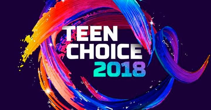 Ganadores de los ‘Teen Choice Awards 2018’.