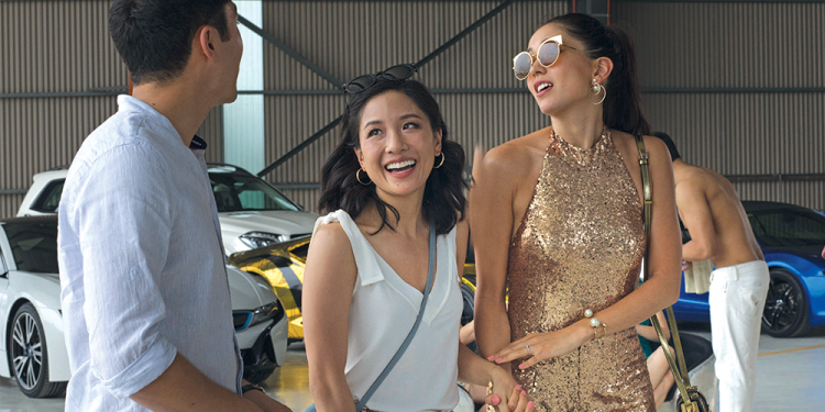 Hat-Trick de ‘Crazy Rich Asians’ en EE.UU.