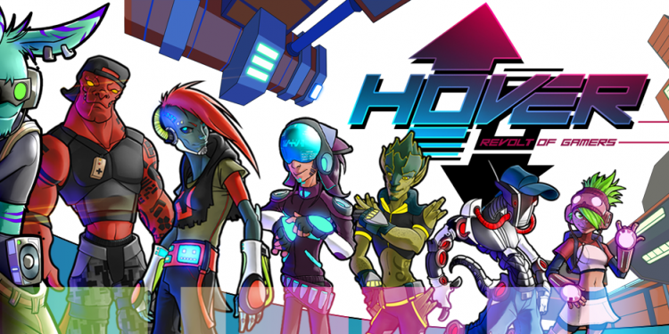 Hover: Revolt of Gamers, presenta las plataformas compatibles con el Crossplay.