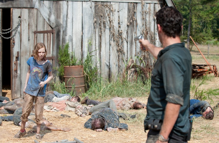 Sophia y Rick Grimes - The Walking Dead