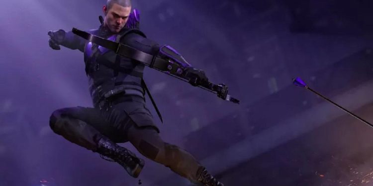 Hawkeye en el juego Marvel's Avengers