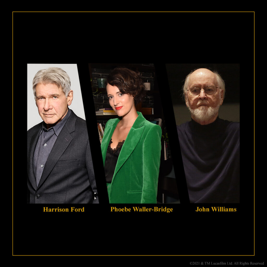 Harrison Ford, Phoebe Waller-Bridge y John Williams se unen a Indiana Jones 5