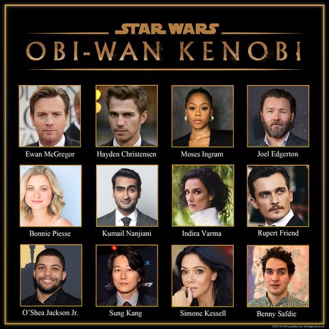Reparto de los 6 episodios de Obi-Wan Kenobi