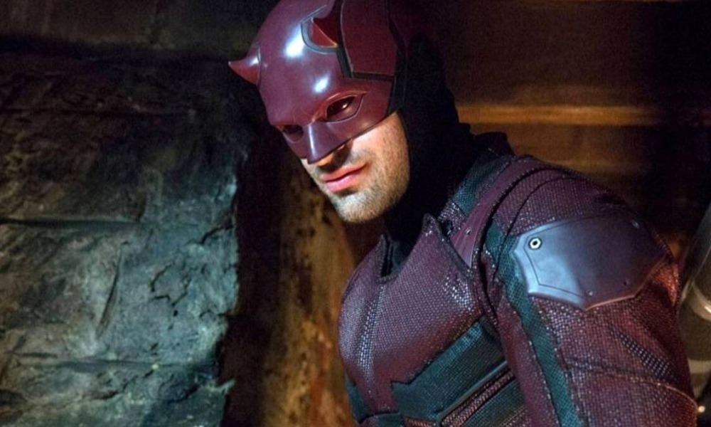 Charlie Cox como Daredevil en la serie de Netflix
