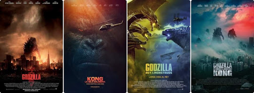Las 4 películas que forman el MonsterVerse