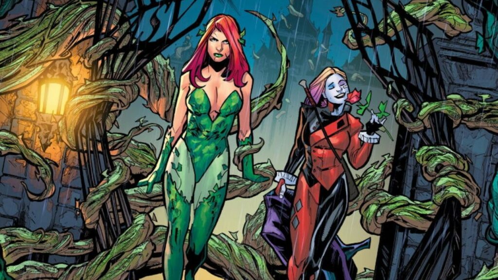 Harley Quinn y Poison Ivy en los cómics