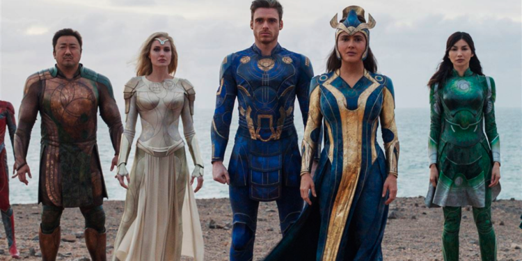 Taquilla EEUU: Eternals lidera pero no convence al público