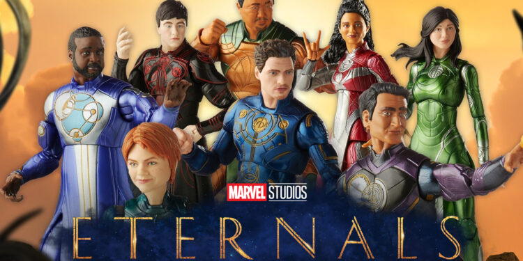 Así son las figuras de Eternals, la nueva película de Marvel Studios