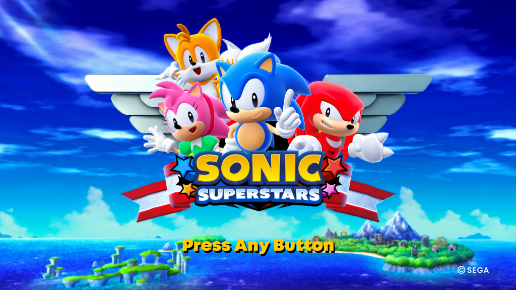 Sonic Superstars en acción, uno de los mejores videojuegos de Sonic